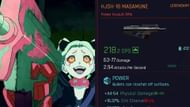 Rebecca's arsenal is nothing to sneeze at in Cyberpunk Edgerunners (Images via CD Projekt RED)